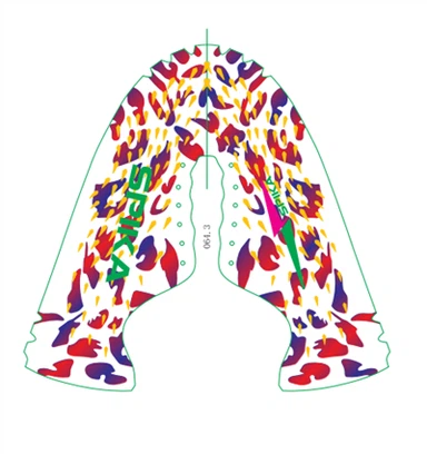 Jakarlı File Ayakkabı Üstü