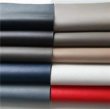 Toptan Yangına Dayanıklı Mükemmel Kalite PVC Suni Deri, Araba Koltukları İçin Yanmaz Destekli