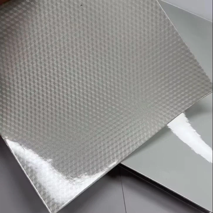 Mirror Pattern PU Synthetic Faux Leather For Soccer Ball Football Toy Ball