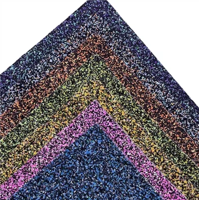 Cadılar Bayramı Renkli Kalın Parıltılı Karışık Renkli Renkler Ayakkabı Fiyonk Kumaş